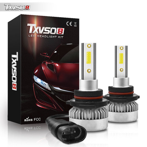 TXVSO8 6000K 9006 HB4 Led lamp 20000LM Car Headlight Bulbs 12V 110W Universal Headlamps Auto Led Lights Ampoule 2022 ► Photo 1/6