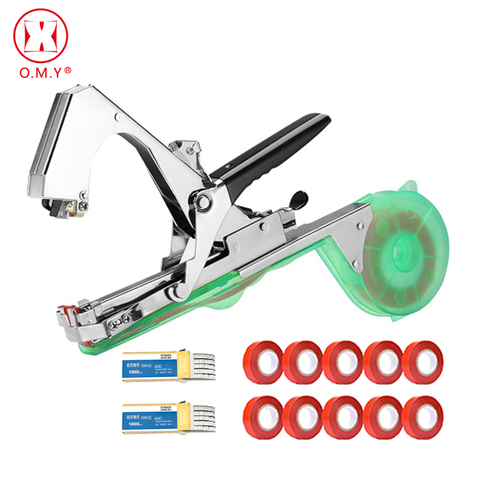 OMY Plant Branch Tying Binding Machine Home Garden Garter Plants Garden Tools Minced Vegetable Tapetool Tapener Tapes ► Photo 1/6