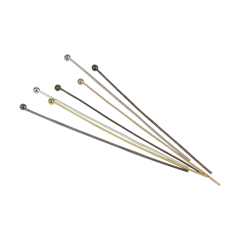 200 Pcs/Lot Jewelry Making Supplies Ball Head Pins Needles Diy Handmade Jewelry Accessories Earrings Headpins Findings ► Photo 1/6