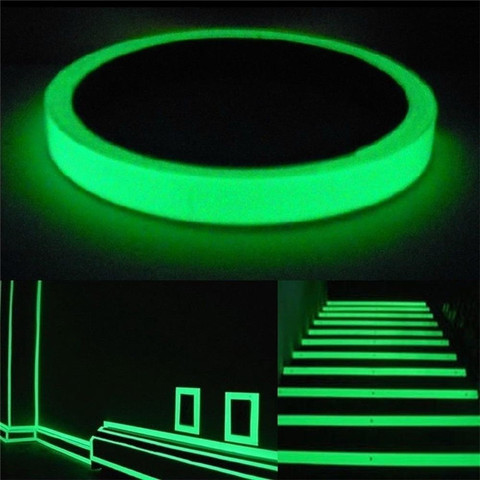 3M Luminous Tape Self-adhesive Glow Emergency Logo In The Dark Afety Stage Sticker Home Decor Party Supplies Mens Rave Party ► Photo 1/6