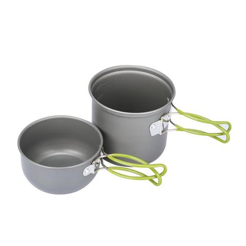 2022 New Ultralight Camping Cookware Utensils Outdoor Tableware Set Hiking Picnic Backpacking Camping Tableware Pot 1-2 persons ► Photo 1/6