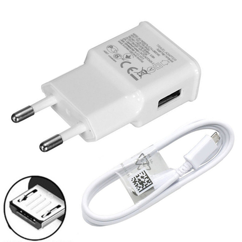 5V 2A Fast Charging Travel Phone Charger For Huawei Honor 7A pro 7C 8C 8X Y7 2022 Micro USB Data Sync Cable ► Photo 1/6