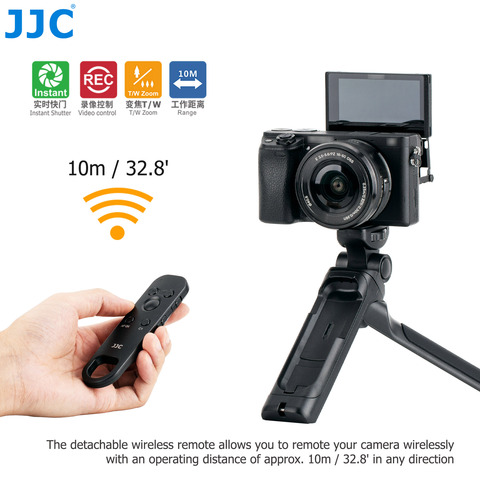 Wireless Remote Control Controller Grip Tripod for Sony a7III a7RIII a6400 a7RIV a7C a7SIII a6100 ZV1 Replace GP-VPT2BT RMT-P1BT ► Photo 1/6