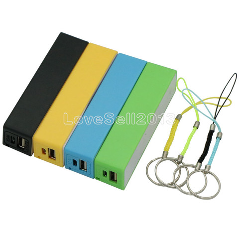 Black/Blue/Green/Yellow USB Mobile Power Bank Charger Battery Pack Case Diy Box For 1 x 18650 Lithium Battery protable ► Photo 1/1