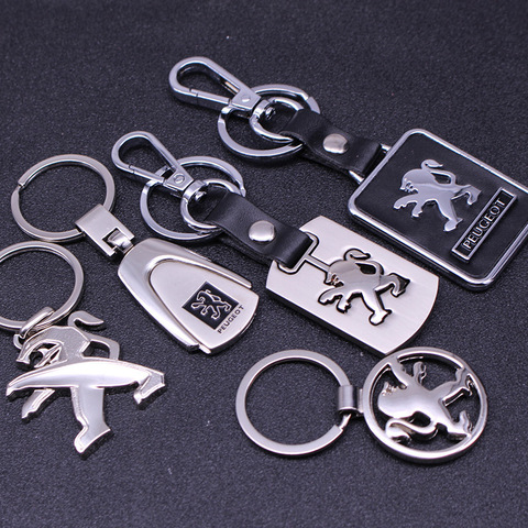 Car-Leather-Key-ring-car-key-case-Suitable-for-Dongfeng-Peugeot -508-408-New-308s-3008-Key-Chain-4S-Shop-Gift-Car-Keychain- - Price history  & Review, AliExpress Seller - car keyring x Store