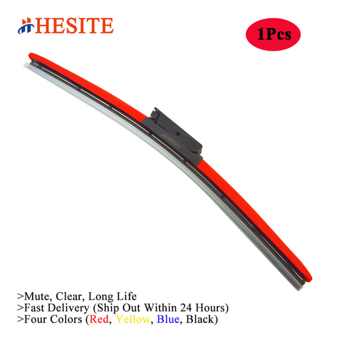 HESITE Colorful Hybrid Front Windowscreen Car Wiper Blades With H13 Hook (Boynet) Suit For Renault Smart BMW Mini DS Vehicles ► Photo 1/6