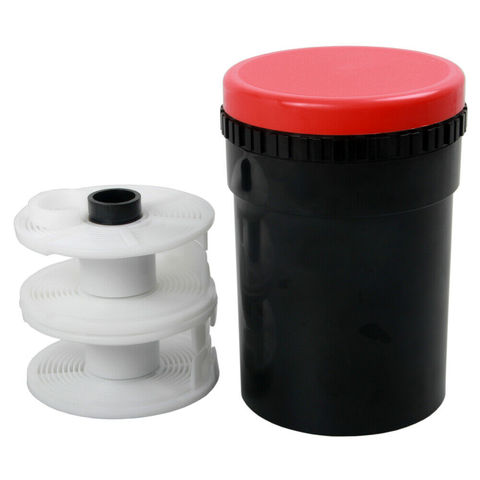 Compact Film Developing Tank 2 Spiral Reel For Processing 120 135 127 Darkroom ► Photo 1/5