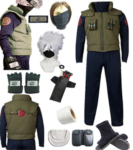 Naruto Hatake Kakashi Halloween Cosplay Costume Full Halloween costume ► Photo 1/6