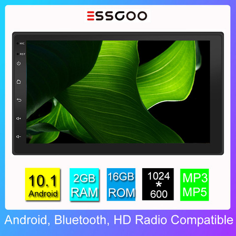 Essgoo Android Universal 2GB+16GB Car Radio 7inch Autoradio Auto Radio 2 Din Central Multimidia Video Player Automotivo Gps ► Photo 1/6