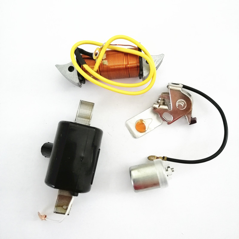 Light Coil + Ignition coil + capacitor + Terminator Contact for Zundapp Kreidler Hercules KTM