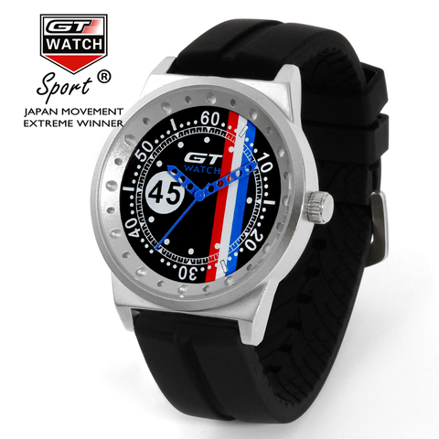 GT Watch Men Sport Watch F1 Fashion Silicone Band Men's Watch Quartz Male Clock relogio masculino relojes hombre 2022 ► Photo 1/6