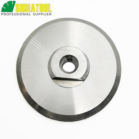 SHDIATOOL 4inch Aluminum base backer pads for polishing pads sanding discs abrasive disc  M14 Thread, 100mm back pad ► Photo 1/5