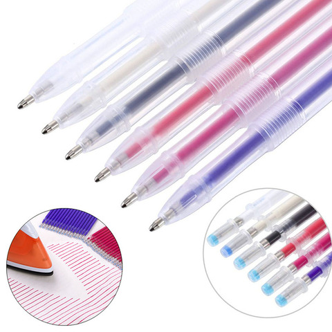 1Set Fabric Markers Pencil Fade Out for Drawing Lines Disappearing Marker Pens PP Multi Purpose DIY Craft Sewing Accessories ► Photo 1/6