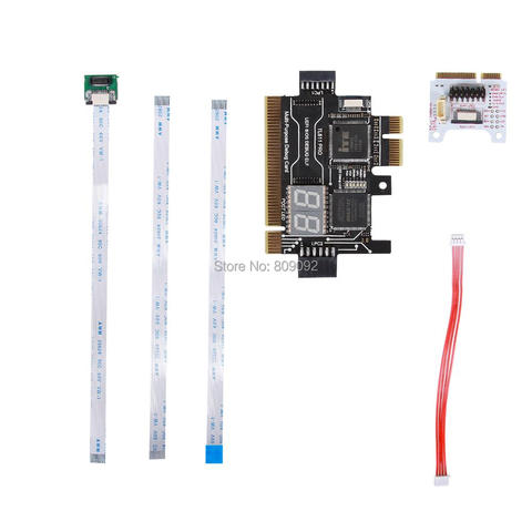 Multifunction Laptop and PC PCI PCI-E mini PCI-E LPC motherboard Diagnostic Test Analyzer Tester Debug Cards for Laptop Desktop ► Photo 1/6