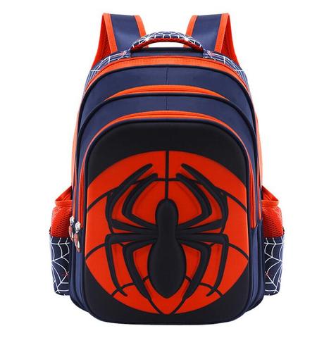 Disney Backpack For Boys Girls Three layer large capacity waterproof schoolbag Spiderman Fashion Children Backpack Bookbag ► Photo 1/6