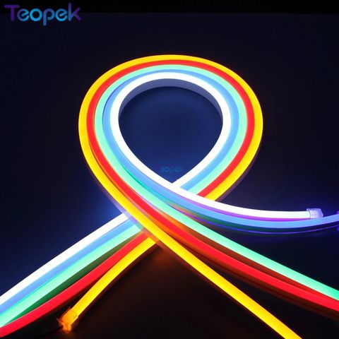 5m Flex Neon Light SMD2835 120leds/m  LED Lighting 6*12mm  color surface dress LED Strip rope Light Waterproof ► Photo 1/6