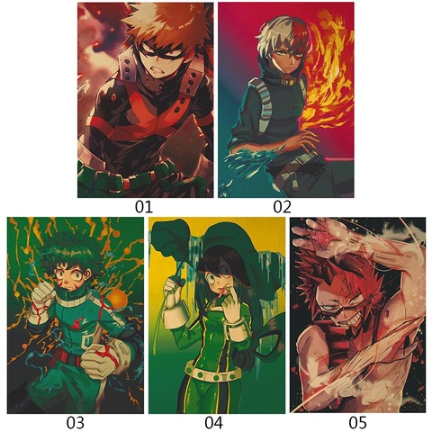 New 5D Diamond Painting Japanese Anime My Hero Academia Diamond