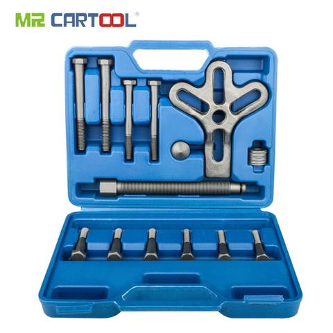 MR CARTOOL 13pcs Harmonic Balancer Steering Wheel Puller Removal Automotive Tools Heavy Duty Crankshaft Gear Pullery Repair Kit ► Photo 1/6