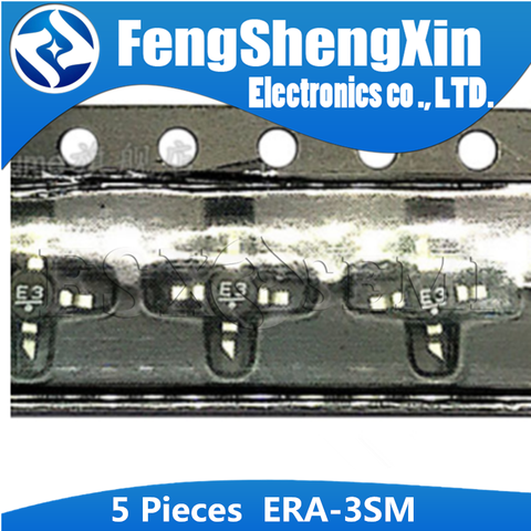 5PCS ERA-3SM SMT-86 SMD ERA-3 E3    MONOLITHIC AMPLIFIERS 50Ω BROADBAND DC to 8 GHz ► Photo 1/1