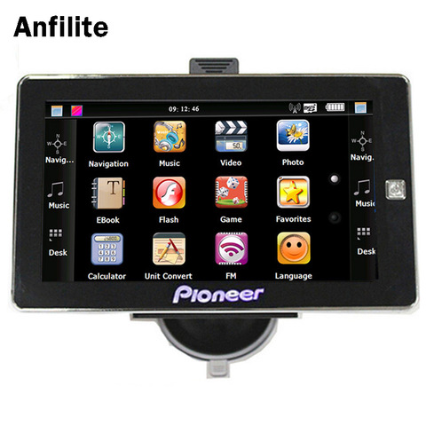 7 inch truck bluetooth AVIN DDR 256M 8GB gps navigator MTK vehicle windows CE 6.0 GPS Navigation with rear view wireless camera ► Photo 1/1