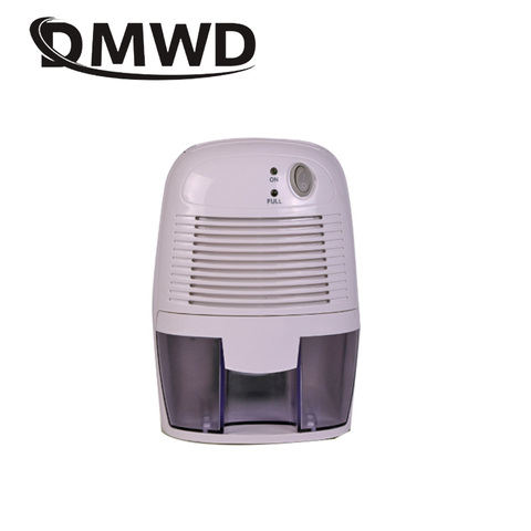 DMWD Portable MINI Dehumidifier USB Electric Absorbing Cooling Air Dryer Wardrobe Moisture Absorber Bedroom Office Car 250ml ► Photo 1/2