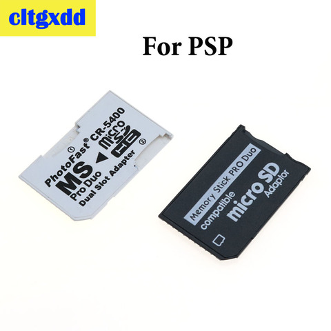 SD TF card Adapter converter Single and Dual Slot Card Reader New Micro SD SDHC TF to MS Memory Stick Pro Duo Reader For PSP ► Photo 1/6