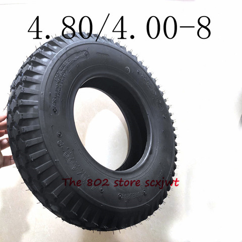 Size 4.80/4.00-8 Tubeless tyre Park Carousel Tire 400-8  Vacuum Tyre Road Trailer Tire ► Photo 1/5