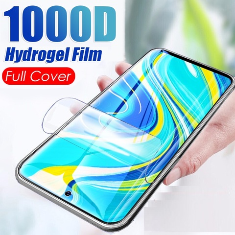 Full Cover Hydrogel Film for OPPO Reno 3 2F Find X2 Pro A8 A91 Screen Protector for Realme 2 3 Pro C3 Protective Not Glass ► Photo 1/6