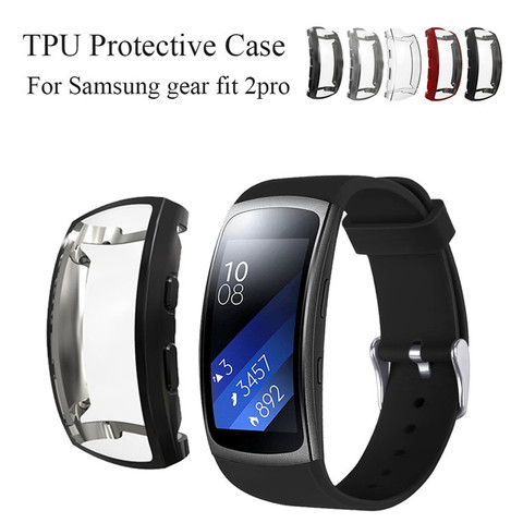 For Samsung Gear Fit 2 PRO TPU Case Cover Sport Band Gear fit 2 Protective Case Cover Gear fit2 Protect Shell For Gear Fit 2 PRO ► Photo 1/6