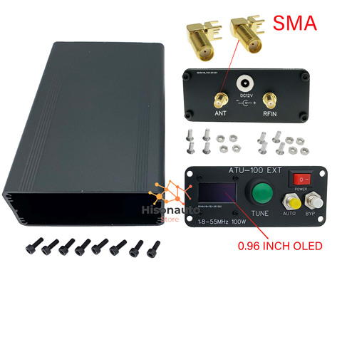 Hisonauto ATU-100 shell ATU100 case ATU100 box 1.8-50MHz DIY Kits mini Automatic Antenna Tuner ► Photo 1/4