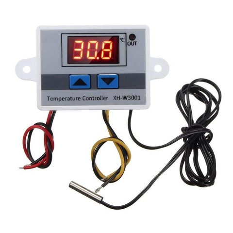 XH-W3001 Digital Control Temperature Microcomputer Thermostat Switch Thermometer New Thermoregulator 12/24/220V ► Photo 1/6