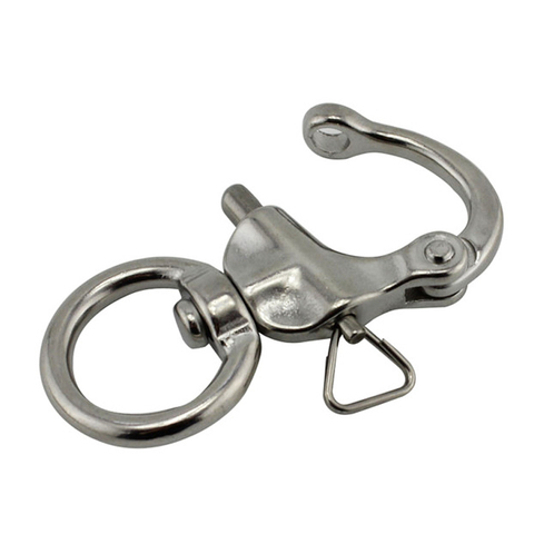 Round Stainless Steel Quick Release Swivel Shackle Mayitr Marine Boat Anchor Chain Eye Shackle Swivel Snap Hook Hardware ► Photo 1/6