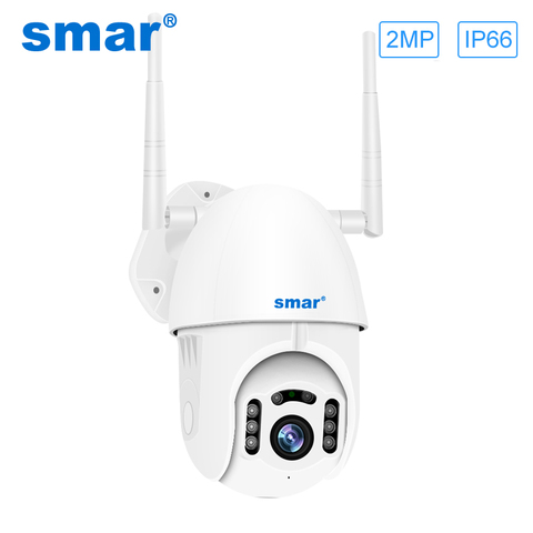 Smar WIFI Camera Outdoor PTZ IP Camera H.265X 1080p Speed CCTV Security Cameras IP Camera WIFI Exterior 2MP IR Home Surveilance ► Photo 1/6