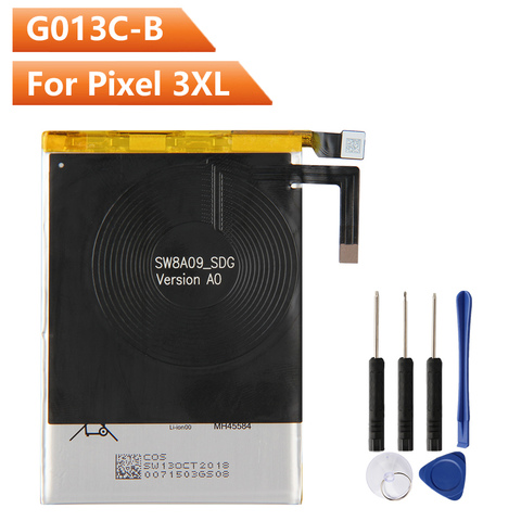 Original Replacement Battery G013C-B For Google Pixel 3XL 3430mAh Genuine Battery G013A-B For Google Pixel 3 Pixel3 2915mAh ► Photo 1/6