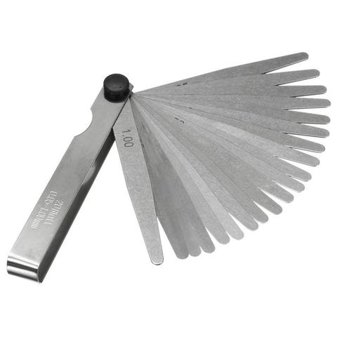 1 Set Metric Feeler Gauge 17/20 Blades 0.02-1.00mm For Measurements Tools ► Photo 1/6