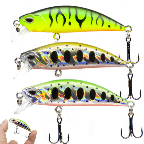 FOVONON Sinking Minnow Wobbler Deep Fishing Lure Crankbaits