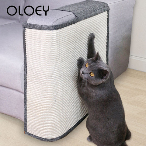 Cat Scratch Board Pad Sisal Toy Sofa Furniture Protector Cat Claw Training Seats Cats Scratcher Paw Pad with Invisible Nail ► Photo 1/6