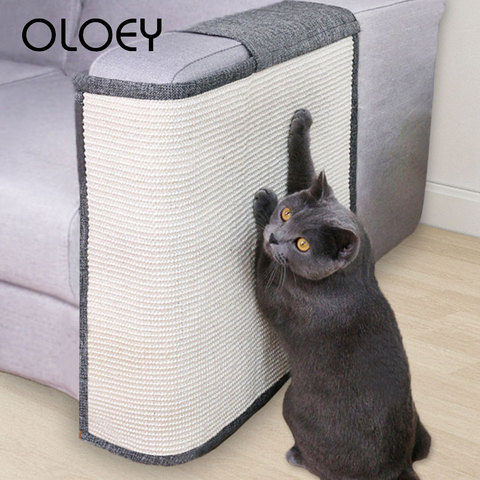 Cat Scratch Pads Cardboard Pet Cat Scratch Guard Mat Sisal Pad Cats  Scratching Post - AliExpress