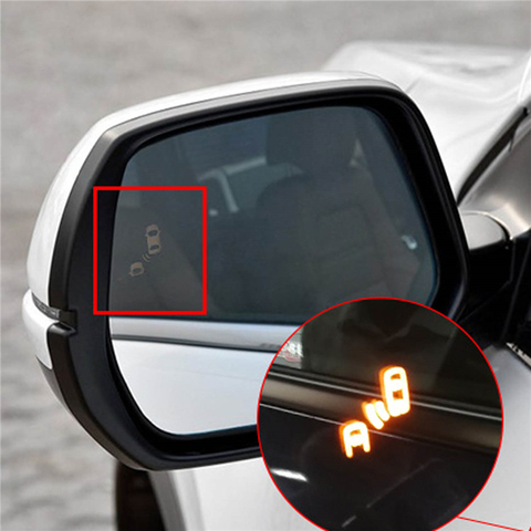 Blind Spot Detection Monitor BSD Change Road Microwave Sensor Security System Side Rear View Mirror For CRV 2008-2022 ► Photo 1/6