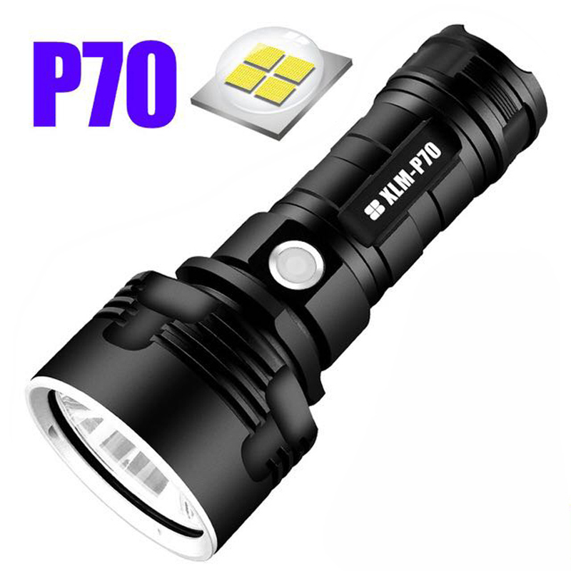 Super Powerful LED Flashlight L2 XHP50 Tactical Torch USB Rechargeable Linterna Waterproof Lamp Ultra Bright Lantern Camping ► Photo 1/6