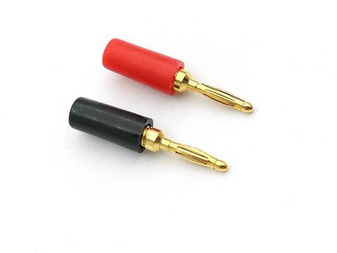 10pcs 2mm gold-plated Banana Plug for Test Probes Instrument Meter Conversion ► Photo 1/5