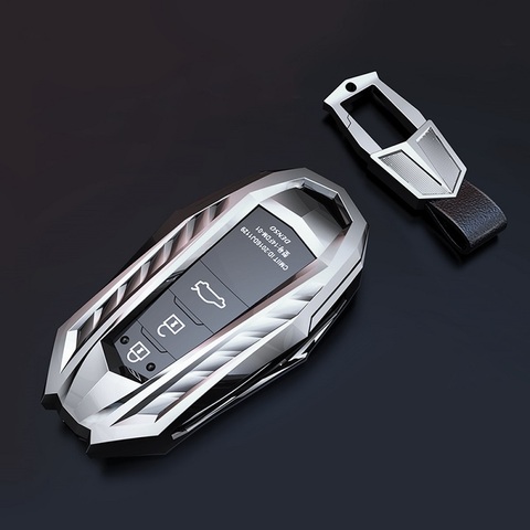 Zinc Alloy Car Remote Key Cover Case Holder For Toyota Camry Corolla C-HR CHR Prado RAV4 Prius  2022 2/3/4 Buttons ► Photo 1/6