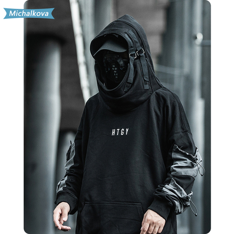 Hip Hop Letter Embroideried Thick Hooded Sweatshirts Harajuku women/Men's clothes clStreetwear Hoodies Casual Cotton Pullover ► Photo 1/6