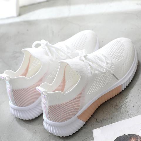 Summer Women Shoes Mesh Light Breathable Women Sneakers Flats Casual Female Trainers Walking Shoes Zapatillas Mujer ► Photo 1/6