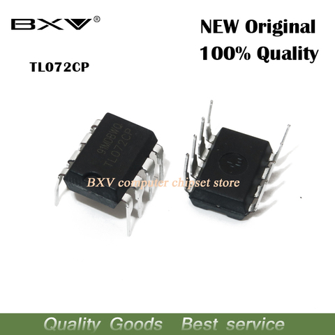 10pcs TL072CN TL072 TL072C TL072CP DIP-8 Operational Amplifiers - Op Amps Dual Low Noise JFET new original IC ► Photo 1/1