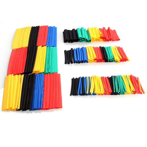 70/127/164/328/530Pcs Assorted Heat Shrink Tubing 2 : 1 Polyolefin Cable Sleeve Wrap Wire Set Insulated Shrinkable Tube ► Photo 1/6