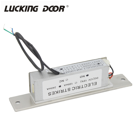 Stainless DC 12V Electric Strike Door Lock For Access Control System Fail safe or Fail secure Electric Lock ► Photo 1/6