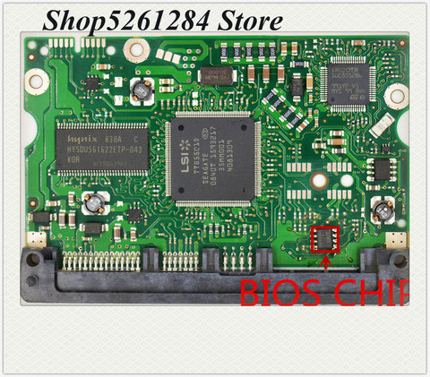 HDD PCB Seagate Logic Board / PCB 100466725 REV A DLAJ-4 / 100468974 , 100468972 / ST3500320AS , ST3500620AS , ST3500820AS ► Photo 1/3