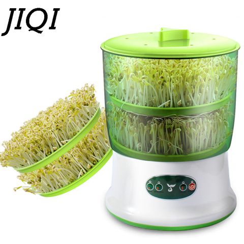110V/220V Bean Sprouts Maker Thermostat Green Vegetable Seedling Growth Bucket Automatic Electric Sprout Bud Germinator Machine ► Photo 1/6