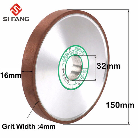 150mm 150Grit parallel Diamond Grinding Wheel Grinder Disc for Mill Sharpening Tungsten Steel Carbide Rotary Abrasive Tools ► Photo 1/6
